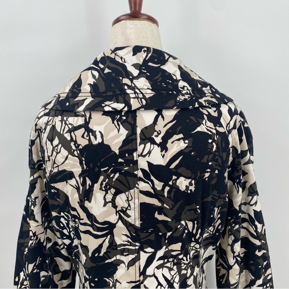 St. John Printed Zip Up Lightweight Jacket 6 - Picture 8 of 11